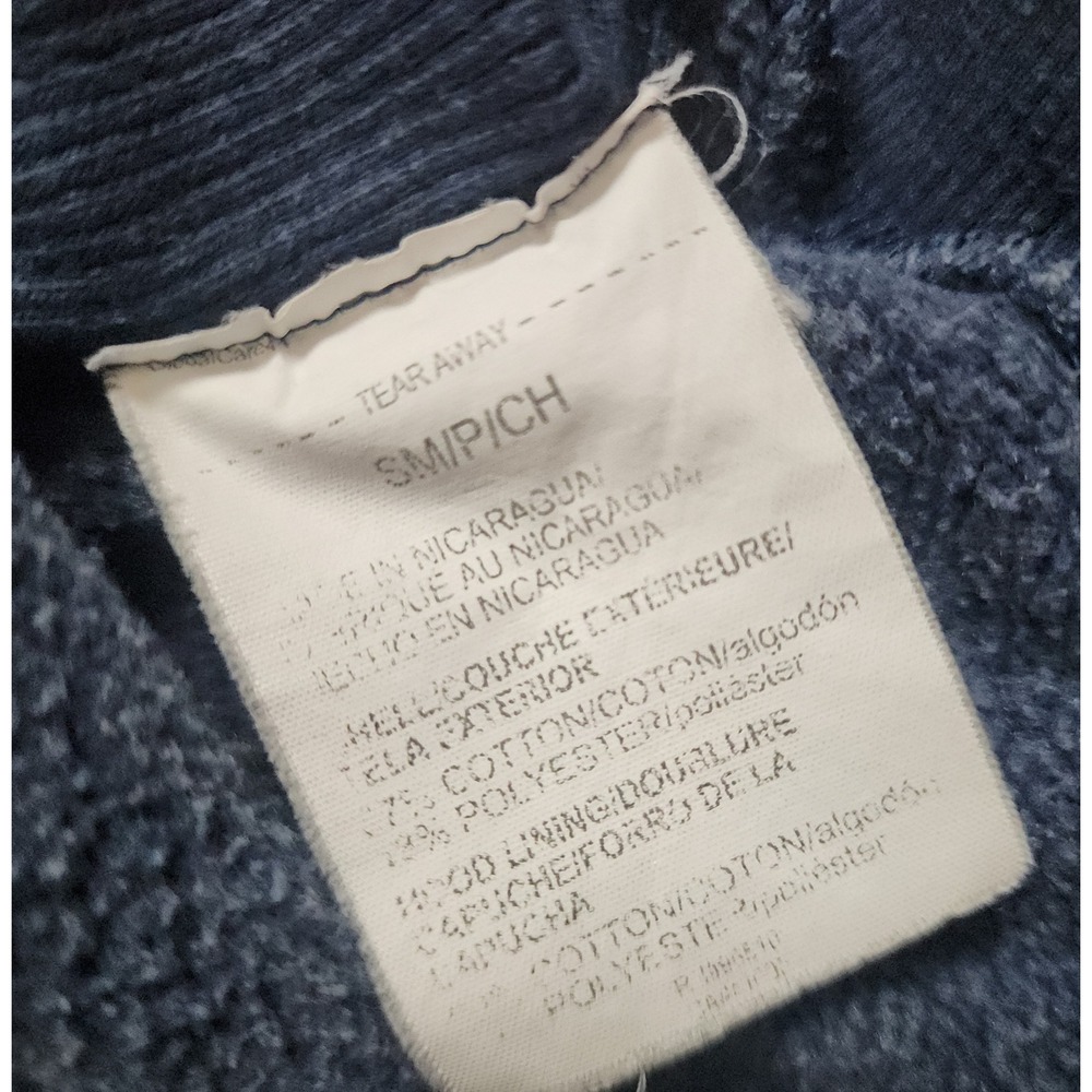 Under Armour Project Rock Full Zip Hoodie Men Small Blue Brahma Bull Flag Fleece - Picture 9 of 9